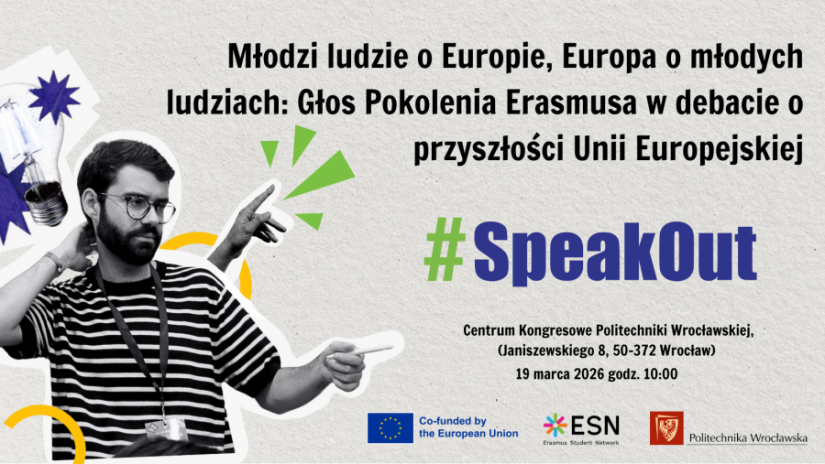 Konferencja "Młodzi ludzie o Europie, Europa o młodych ludziach: Głos Pokolenia Erasmusa w debacie o przyszłości Unii Europejskiej"