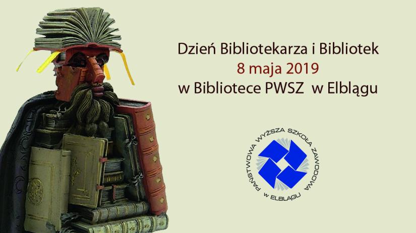 Plakat na "Dzień Bibliotekarza i Bibliotek"