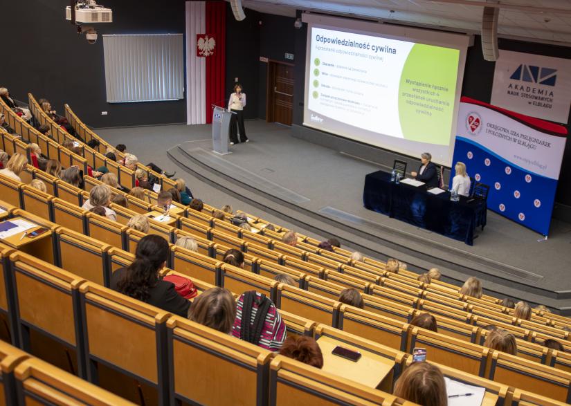 Konferencja Naukowo-Szkoleniowa &bdquo;Zdarzenia niepożądane w pracy pielęgniarki i położnej&rdquo;