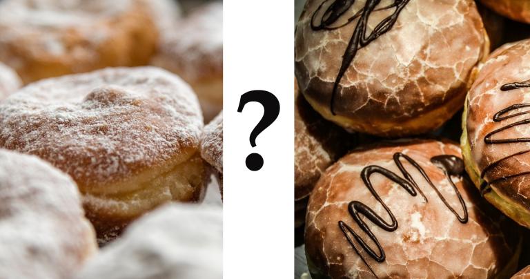 Odwieczne pytanie... z pudrem czy lukrem?