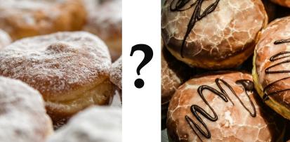 Odwieczne pytanie... z pudrem czy lukrem?