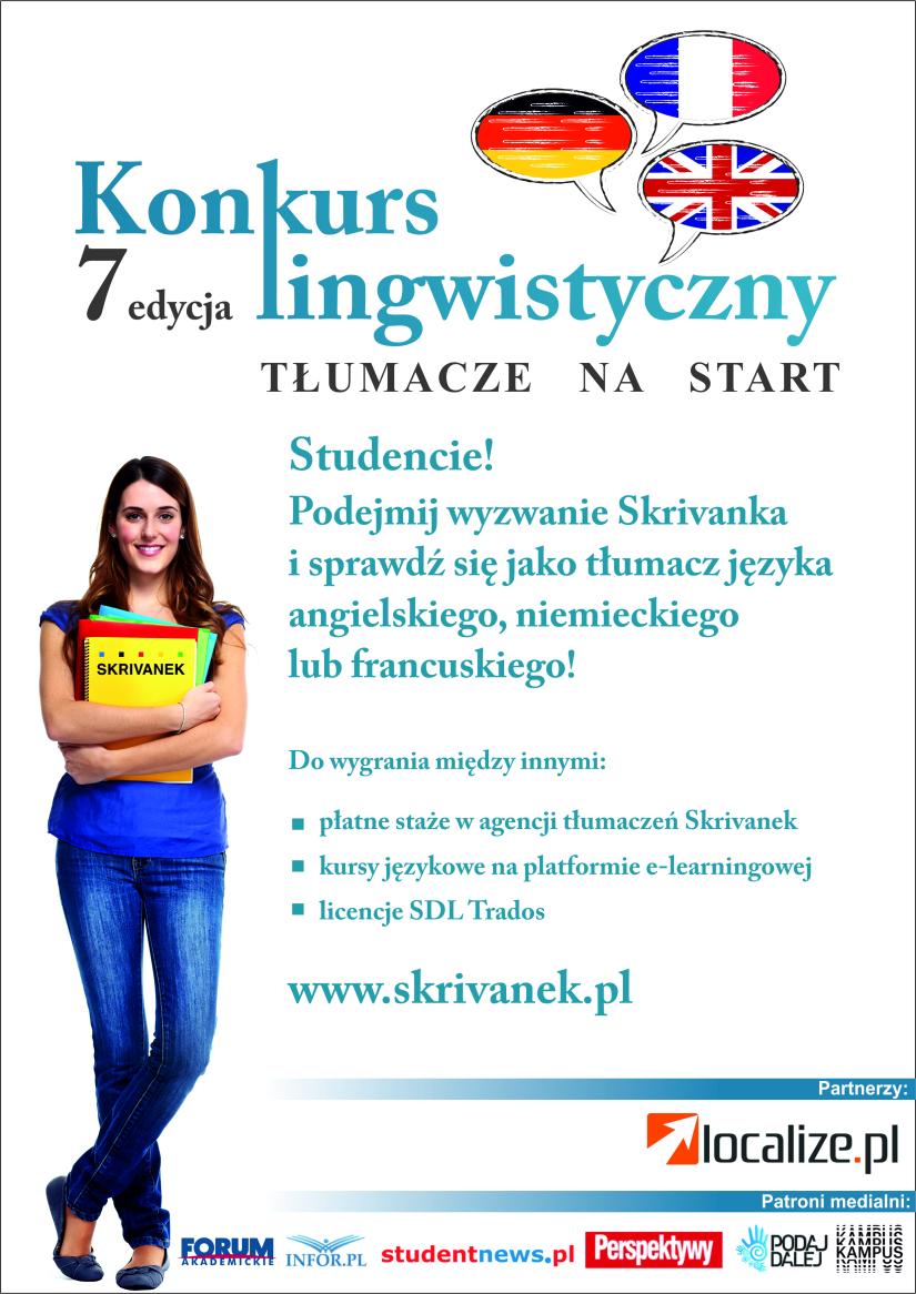 Tłumacze na start! - konkurs translatoryczny