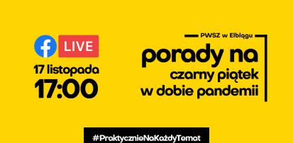 Rozmowa z ekspertem: "Porady na Czarny Piątek w dobie pandemii"