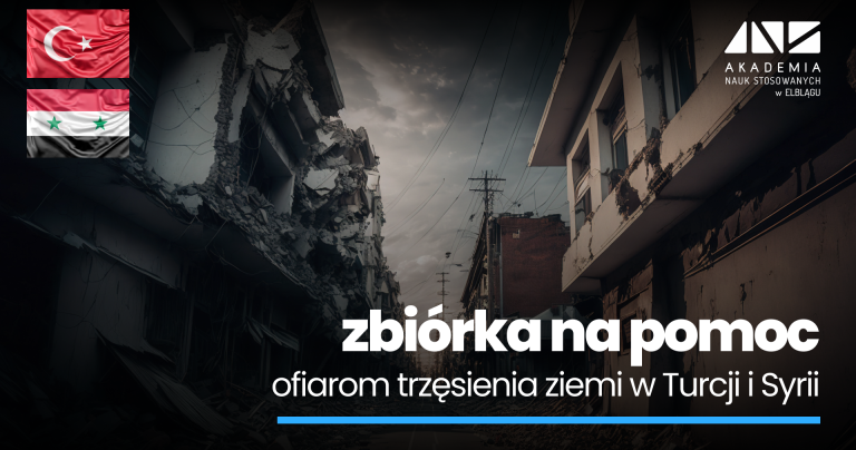 Zbiórka na pomoc ofiarom trzęsienia ziemi w Turcji i Syrii