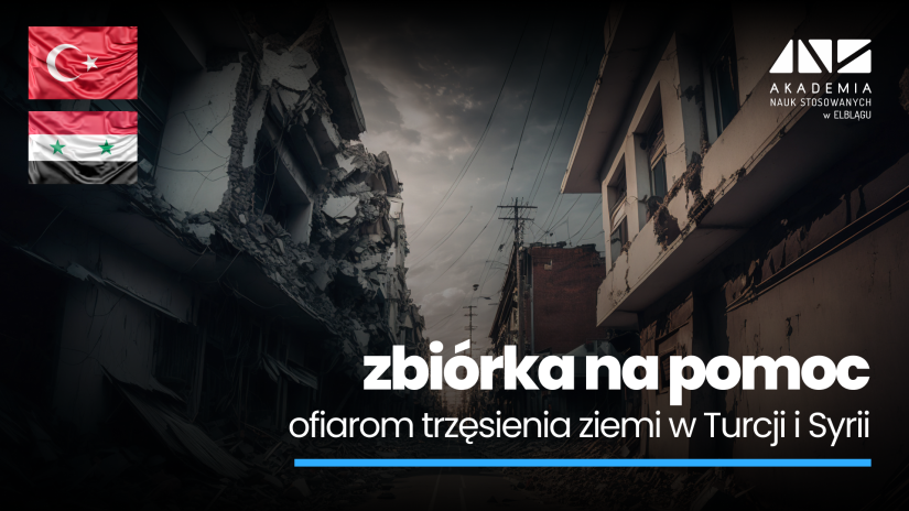 Zbiórka na pomoc ofiarom trzęsienia ziemi w Turcji i Syrii