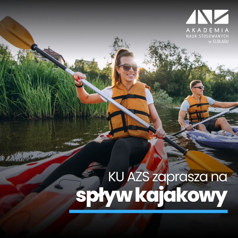 KU AZS zaprasza na spływ kajakowy