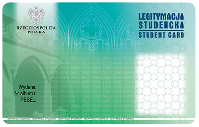 Elektroniczna Legitymacja Studencka - wzór